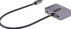 StarTech.com USB C Video Adapter, USB C to HDMI VGA Multiport