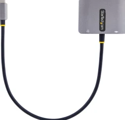 StarTech.com USB C Video Adapter, USB C to HDMI VGA Multiport