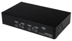 StarTech.com USB DisplayPort KVM-switch med 4 portar och audio