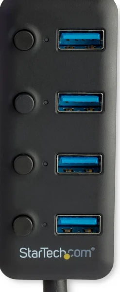 StarTech.com USB 3.0-hubb med 4 portar - USB-A till 4x USB 3.0