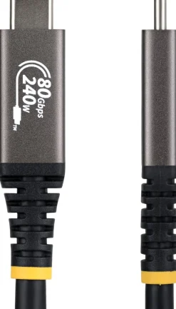 StarTech.com - USB-kabel - USB-C (hane) till USB-C (hane) - USB4