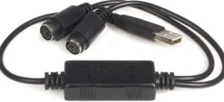 StarTech.com USB till PS/2-adapter - Tangentbord och mus