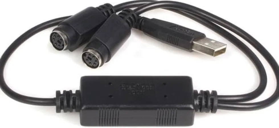 StarTech.com USB till PS/2-adapter - Tangentbord och mus