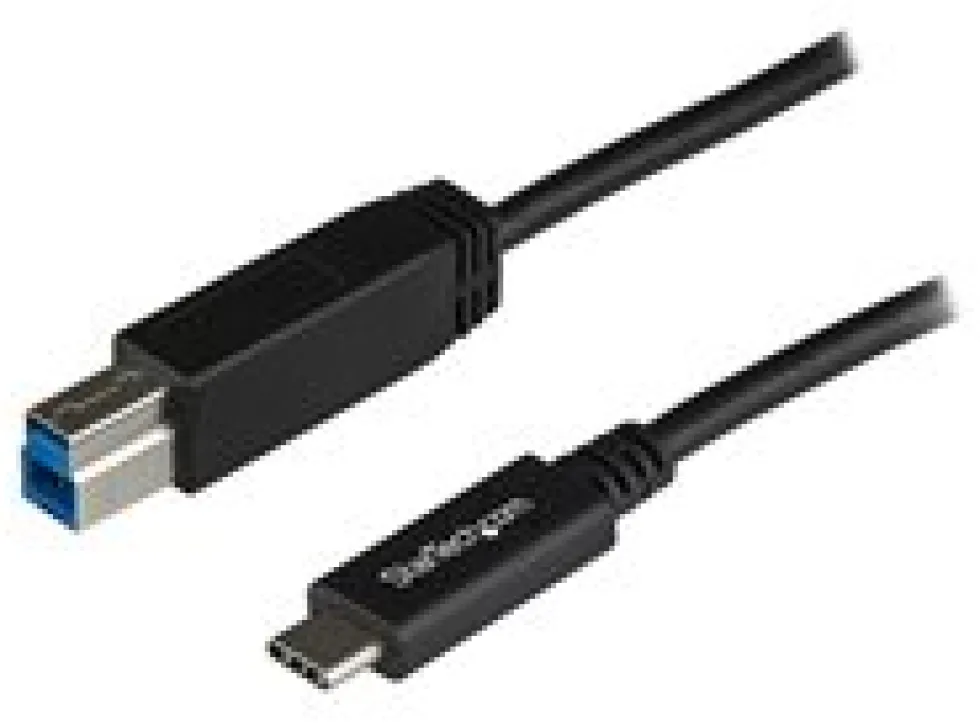 StarTech.com USB 3.1 USB-C till USB-B-kabel - 1 m - USB-kabel