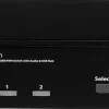 Startech DisplayPort KVM-switch med 2 portar för dubbla skärmar