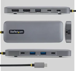 Startech - Dockningsstation - USB-C 3.2 Gen 1 - 2 x DP