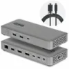 Startech - Dockningsstation - USB4 / Thunderbolt 4 / Thunderbolt