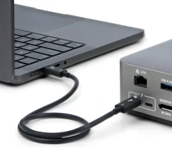 StarTech 2.6ft (80cm) Thunderbolt 5 Cable, 80Gbps/120Gbps,
