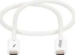 StarTech 1.6ft (50cm) Thunderbolt 3 Cable, 40Gbps, 100W PD,