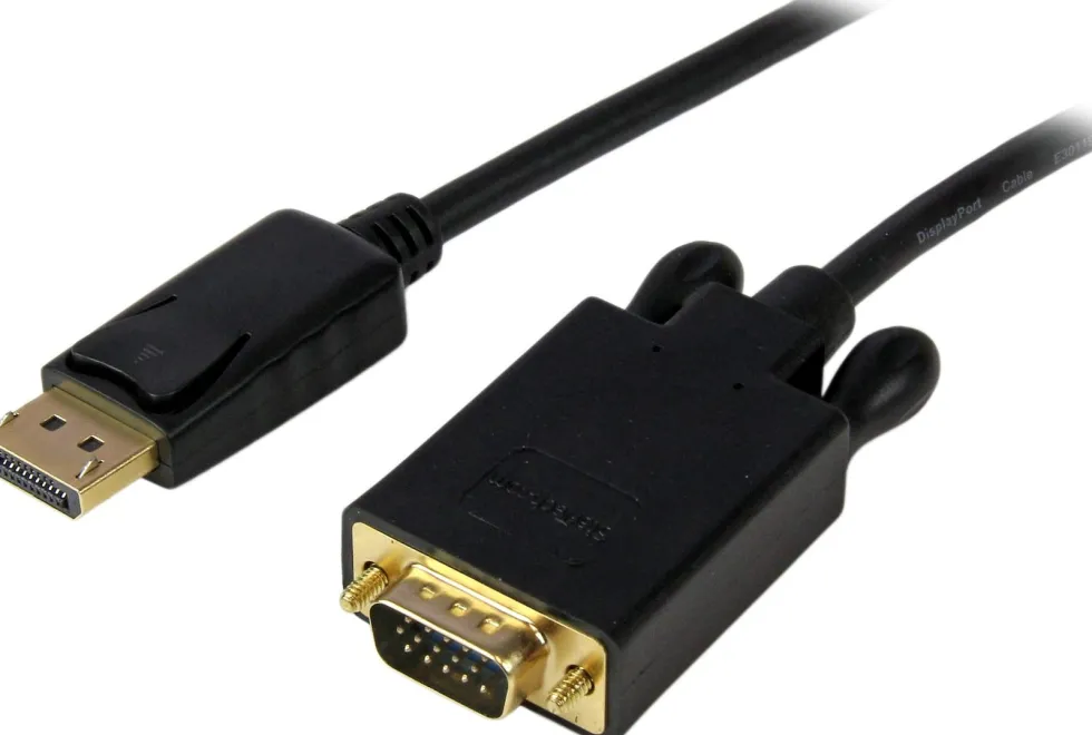 StarTech 6ft DisplayPort to VGA Cable - 1920 x 1200 - Active DP