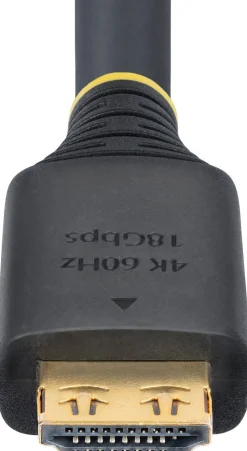 Startech 20ft (6m) Active HDMI Cable w/Gripping Connectors - Hög