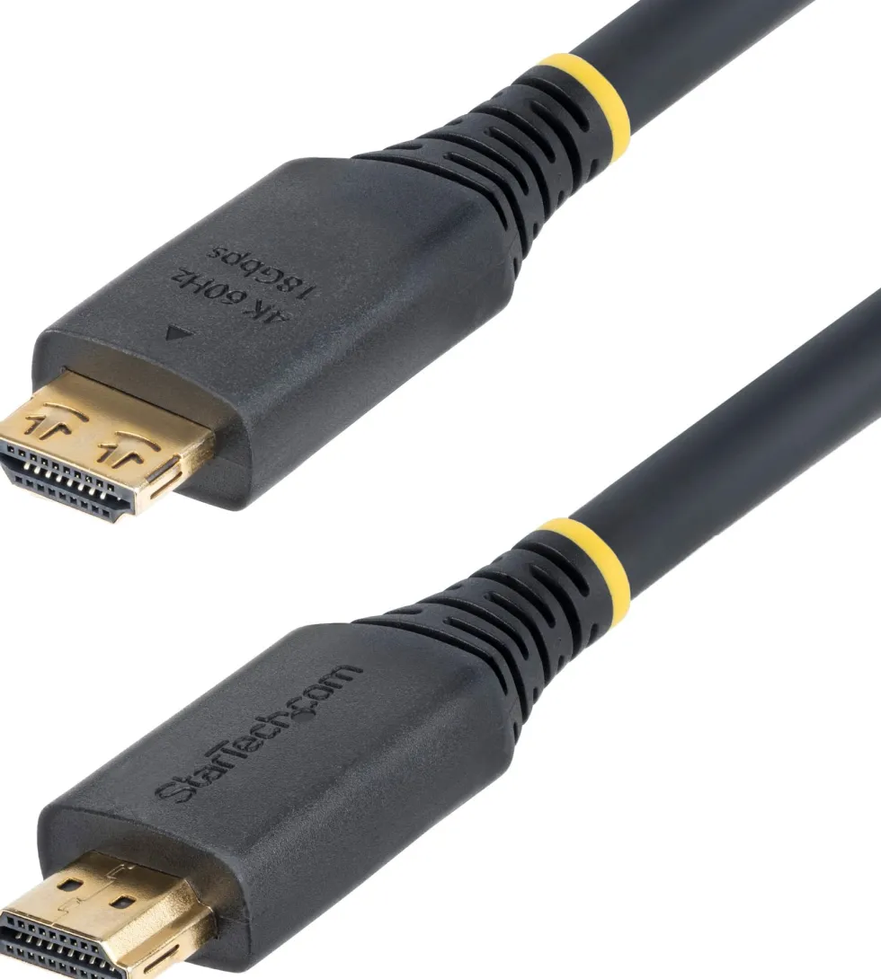 Startech 20ft (6m) Active HDMI Cable w/Gripping Connectors - Hög