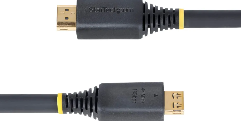 Startech 20ft (6m) Active HDMI Cable w/Gripping Connectors - Hög