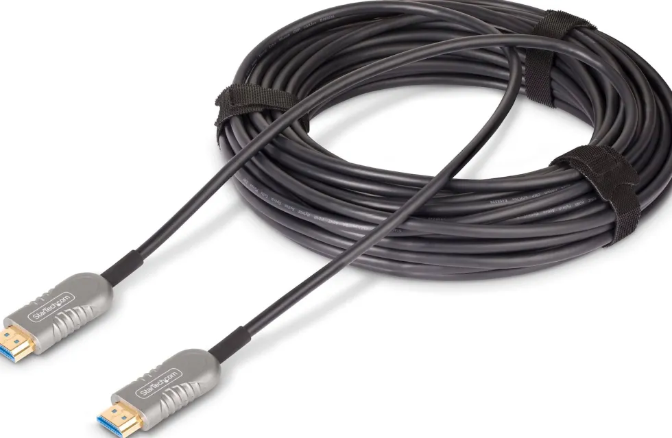 Startech 100ft (30.4m) HDMI 2.1 Hybrid Active Optical Cable