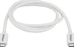 StarTech 3.3ft (1m) Thunderbolt 3 Cable, 20Gbps, 100W PD, 4K