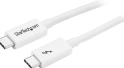 StarTech 3.3ft (1m) Thunderbolt 3 Cable, 20Gbps, 100W PD, 4K