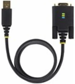 StarTech 3ft (1m) USB to Null Modem Serial Adapter Cable,