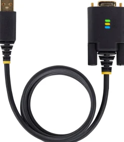 StarTech 3ft (1m) USB to Null Modem Serial Adapter Cable,