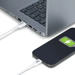 StarTech 3ft (1m) White USB-A to USB-C Charging Cable/Cord, M/M