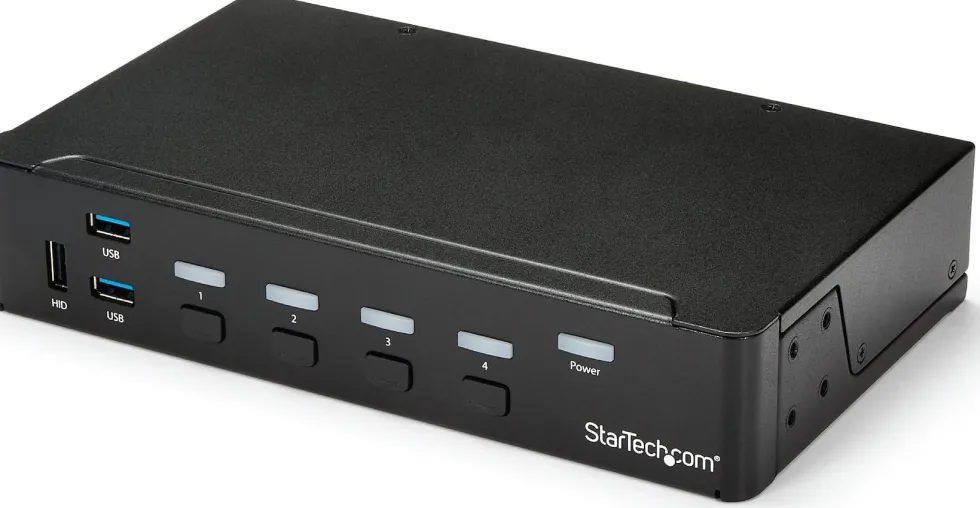 Startech HDMI KVM-switch med 4 portar - USB 3.0 - 1080p