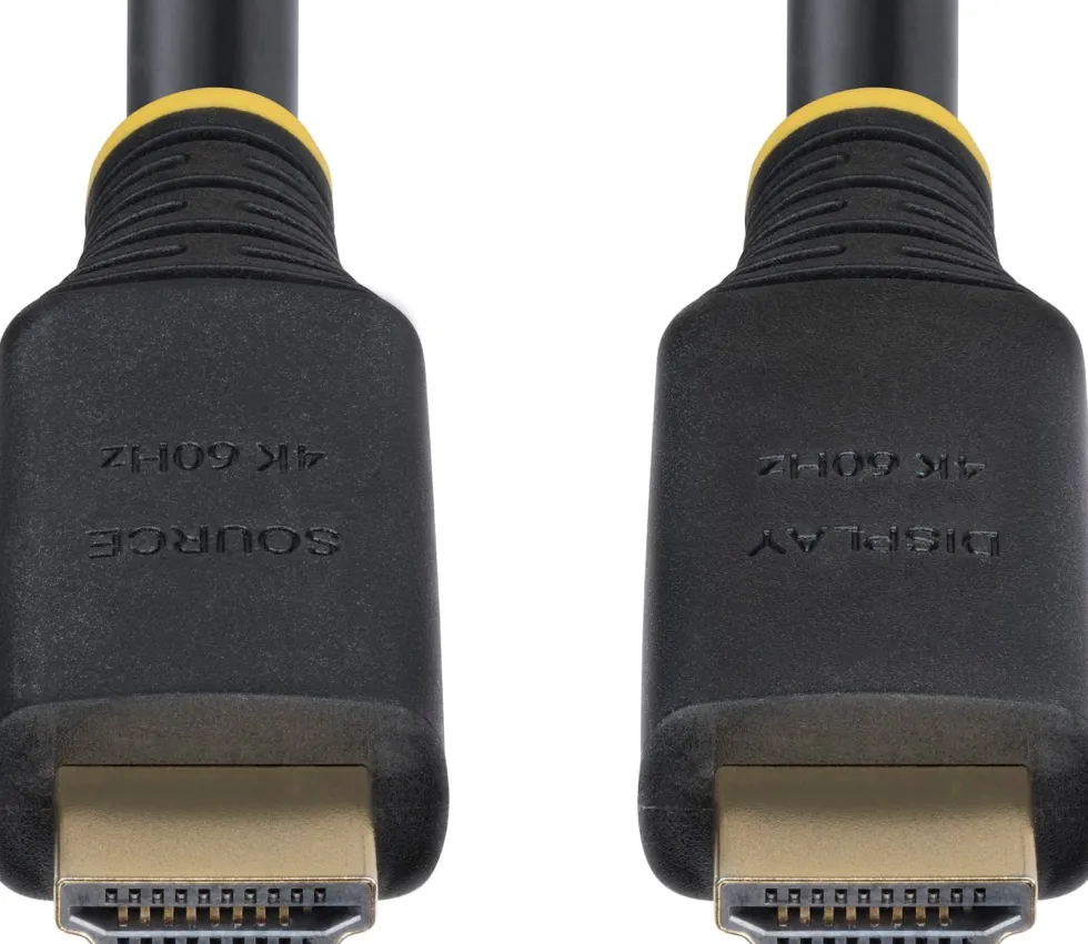 Startech 15m (49.2ft) Active High Speed HDMI Cable, 4K60Hz - Hög