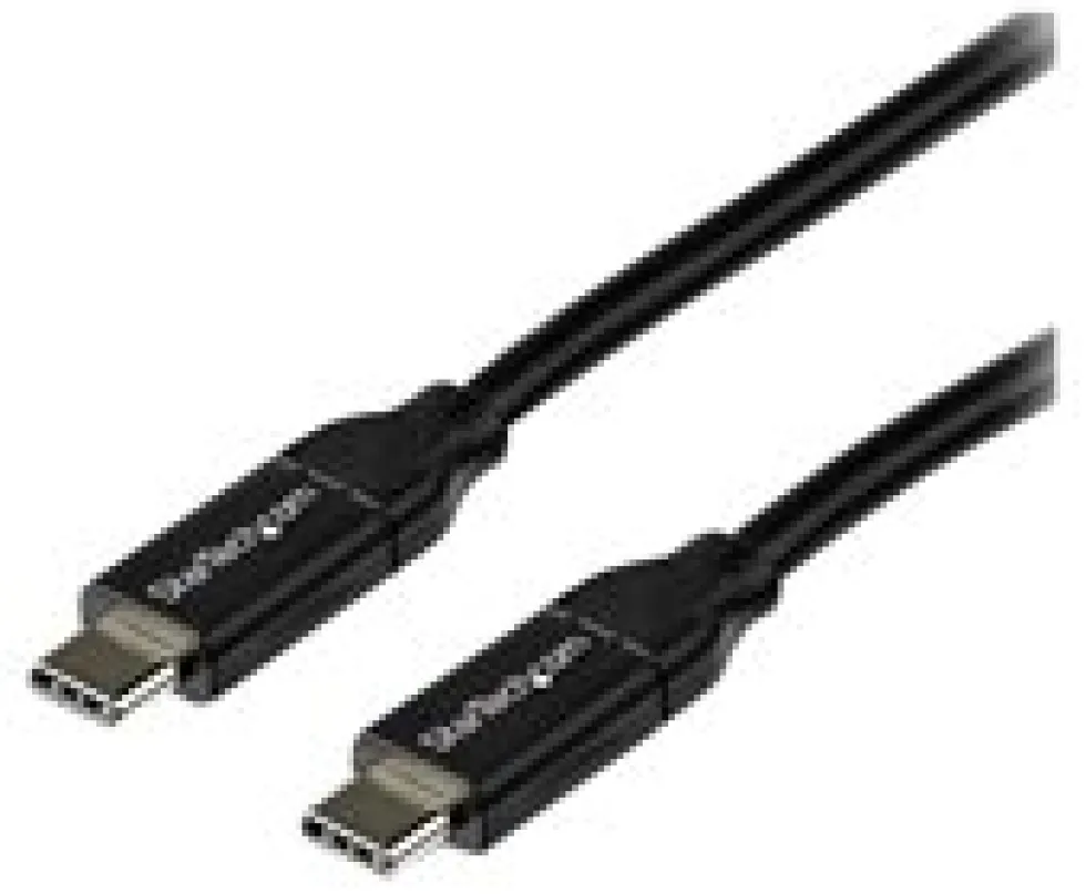 StarTech 2m 6ft USB C to USB C Cable - 5A PD - USB 2.0 USB-IF