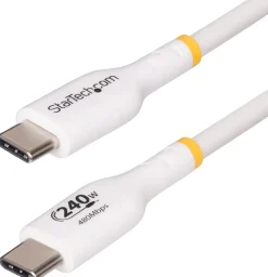 StarTech 2m USB C Charging Cable, USB-IF Certified USB-C Cable,