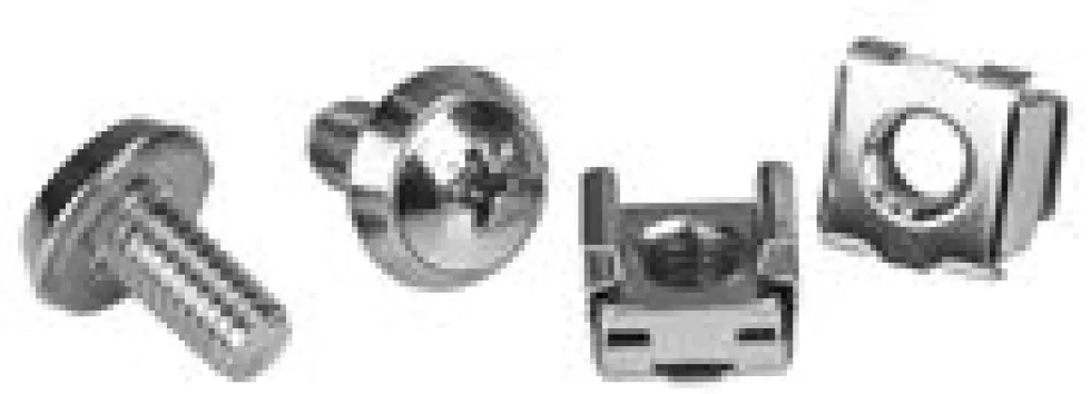 Startech Rack Screws - 20 Pack - Installation Tool - 12 mm M6