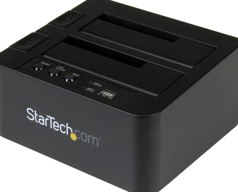 StarTech Standalone Hard Drive Duplicator, Dual Bay HDDSSD