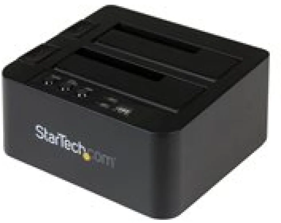 StarTech Standalone Hard Drive Duplicator, Dual Bay HDDSSD
