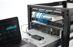Startech USB-akutvagnsadapter med filöverföring och