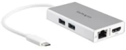 Startech USB-C-multiportadapter med 4K HDMI - 2 USB-A-portar