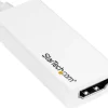 StarTech USB-C till HDMI-adapter med 4K 30 Hz - Vit - Extern