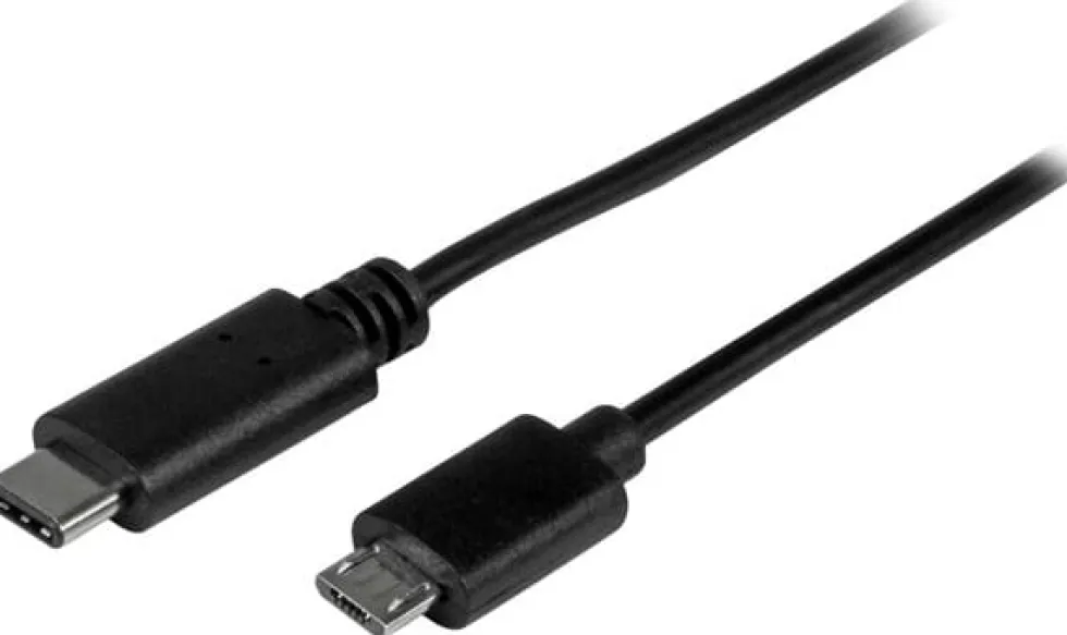 StarTech USB C to Micro USB Cable - 0.5m - M/M - Thunderbolt 3