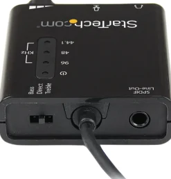 StarTech USB Sound Card w/ SPDIF Digital Audio & Stereo Mic