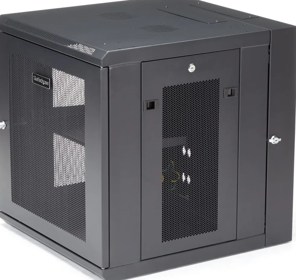 Startech 12U väggmonterat serverrackskåp - 20 tum (50,08 cm)