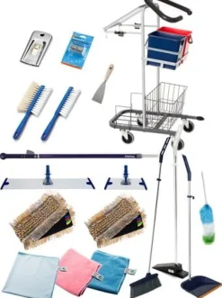 Städvagn NILFISK Miniclean, fullutrustad & städklar