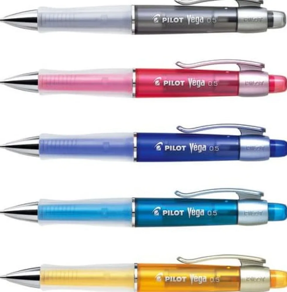 Stiftpenna PILOT Vega 0.5, sorterade färger