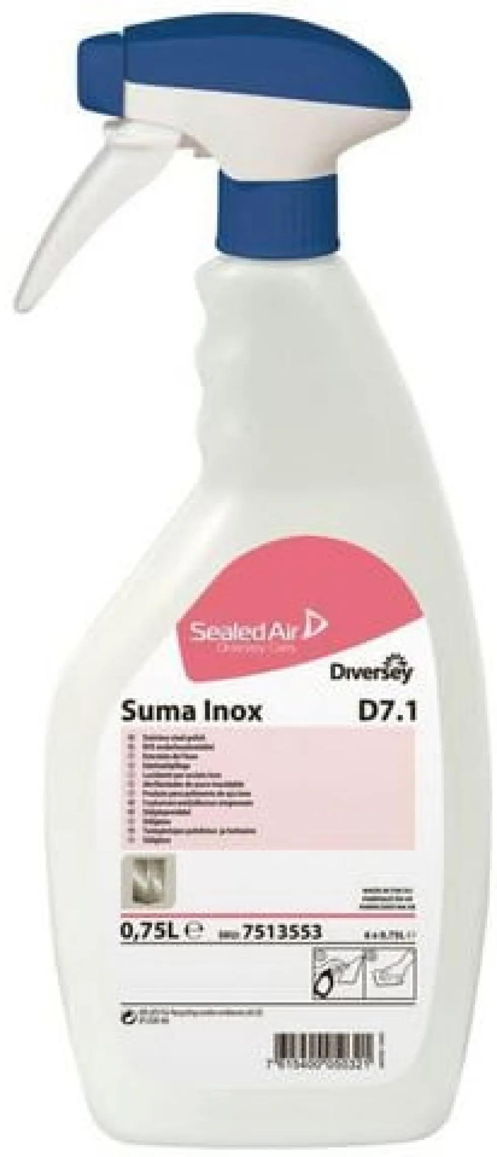 Stålglans SUMA Inox D7.1 750ml