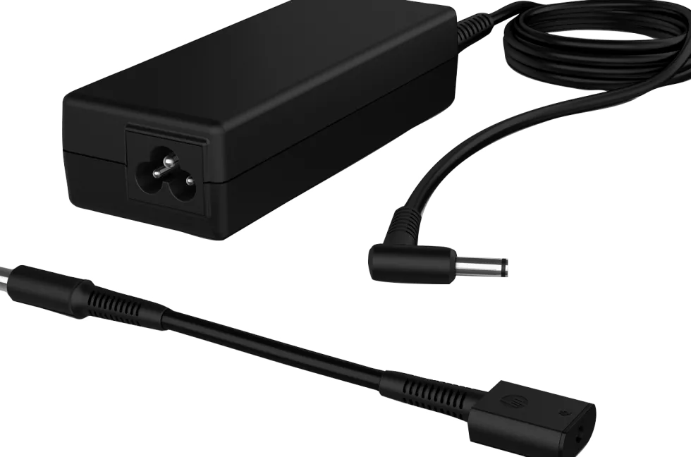 Strömadapter HP 90W smart 4,5mm svart