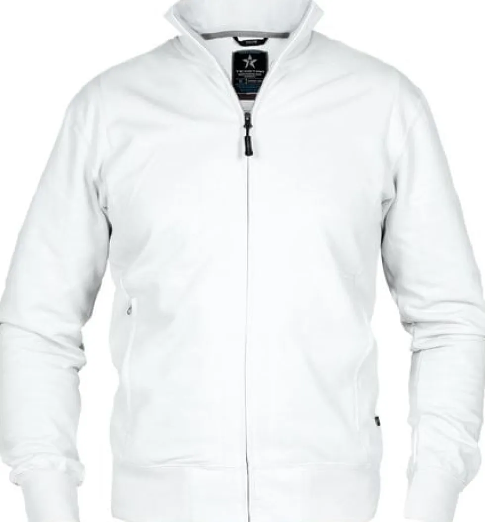 Sweatjacka TEXSTAR HC04 vit 2XL