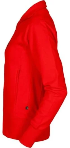 Sweatjacka TEXSTAR WC04 dam röd 2XL