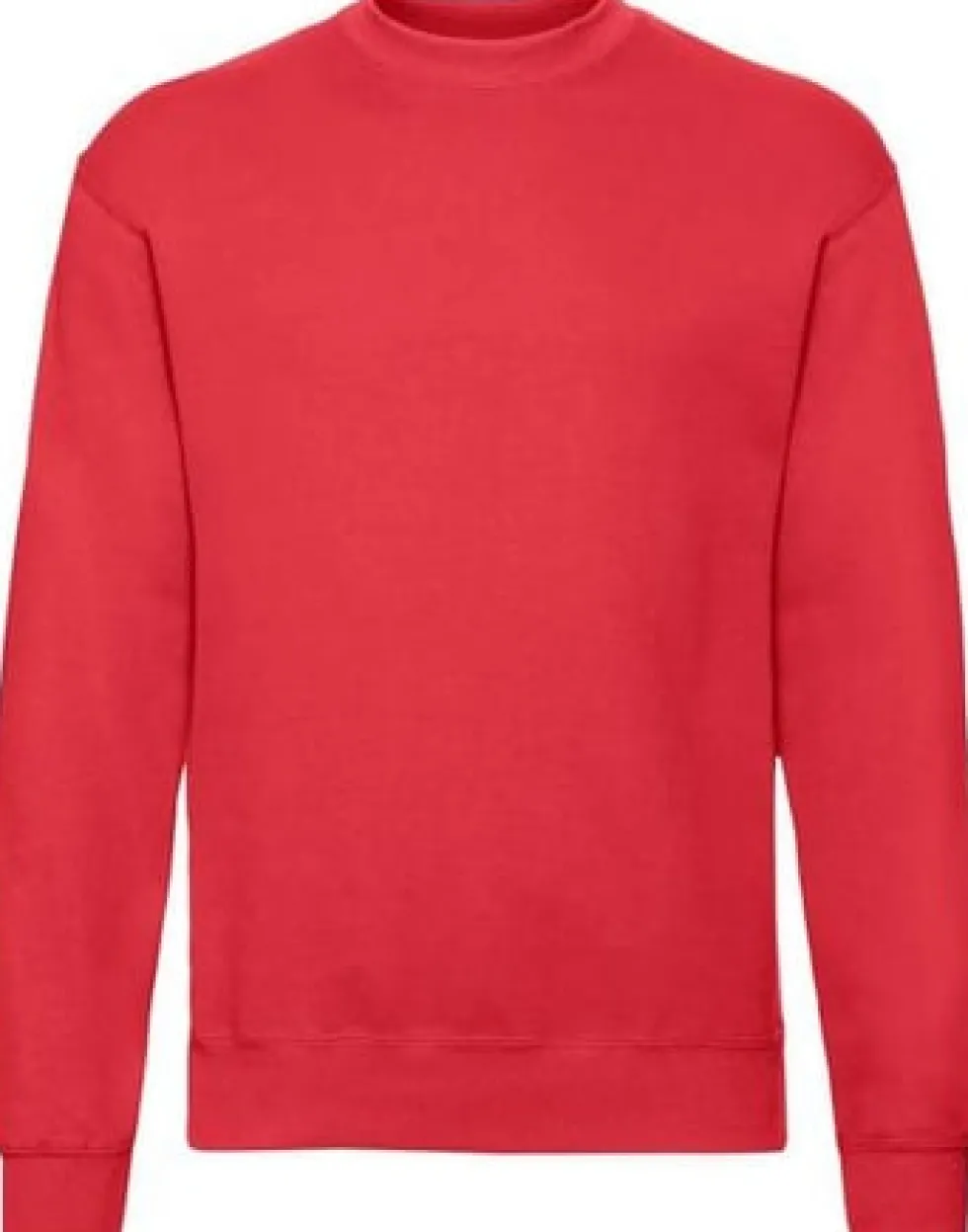 Sweatshirt FRUIT 62202 röd L