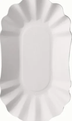 Tallrik PURE 105x175x30mm vit 250/fp