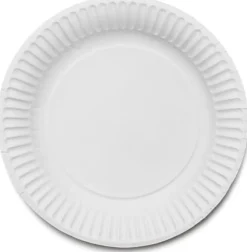Tallrik vit 18cm 50/fp