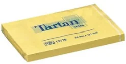 Tartan Notisar 76x127 gul