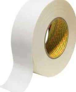 Tejp Textil Plastbelagd Vit, 25mm x 50m