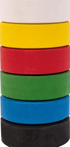 Temperablock 57mm färgmix 6/fp