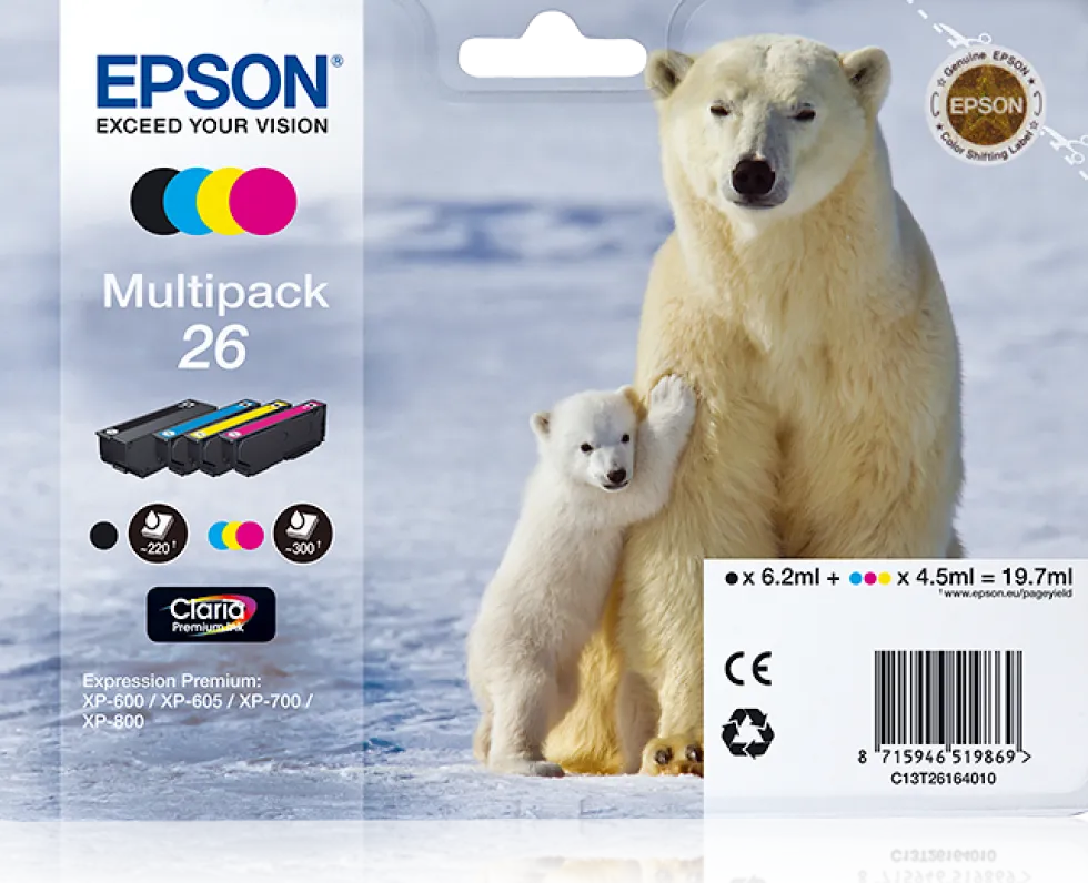 T2616 Multipack 4-colours