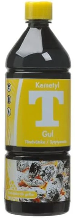 Tändvätska KEMETYL T-Gul 1L